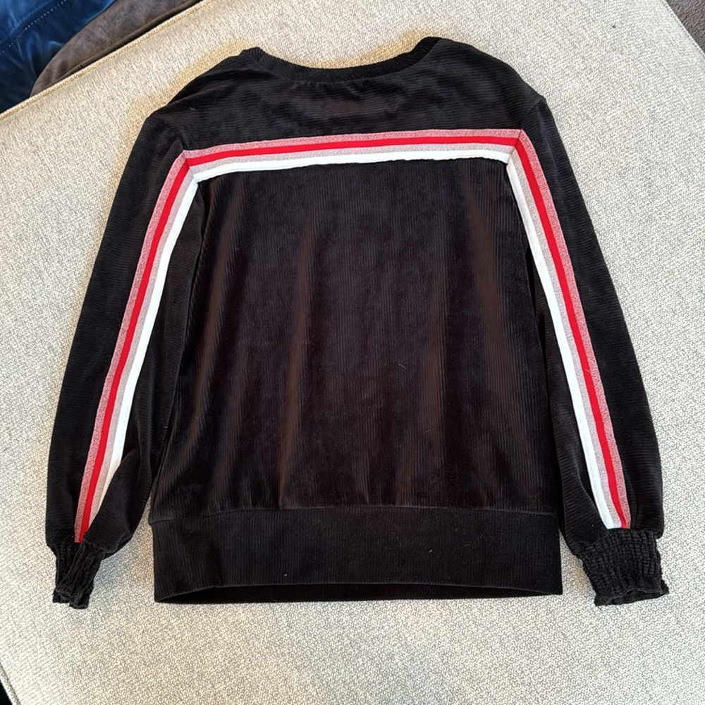 Splendid Kids Velour Ribbed sweatshirt - Picture 3 of 3